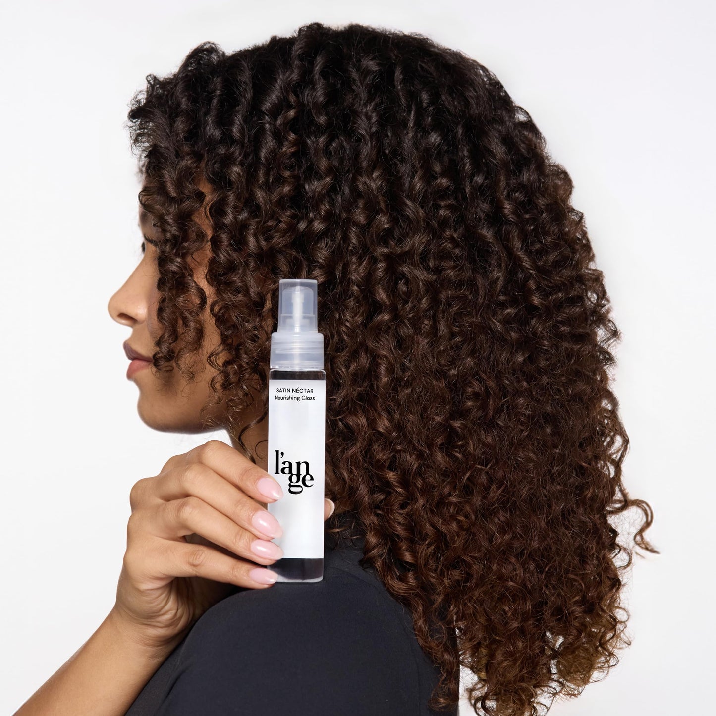 L'ANGE HAIR vitamin enriched blowout spray application texture