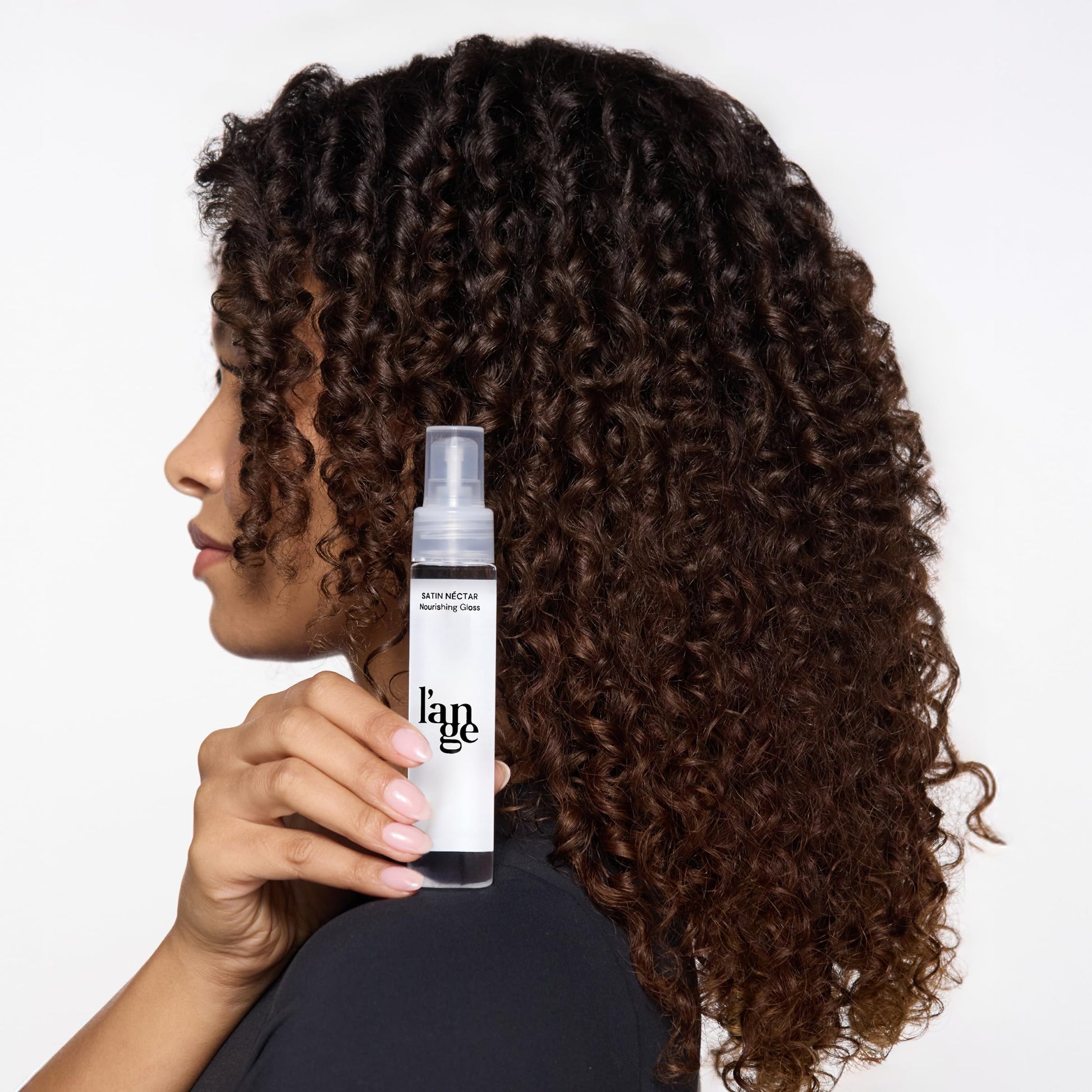 L'ANGE HAIR vitamin enriched blowout spray application texture