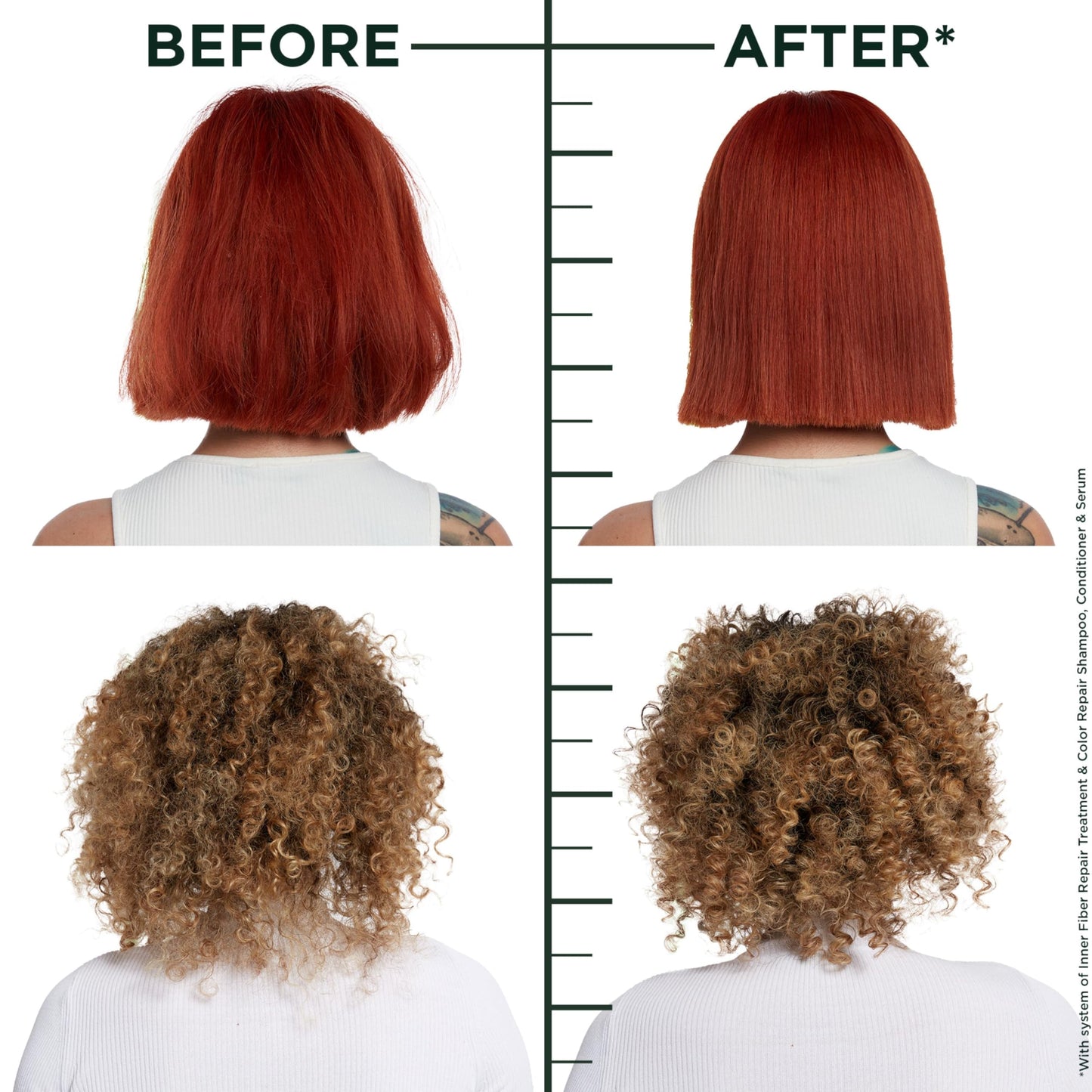 Sulfate free leave in hair serum bottle showing ingredients and size