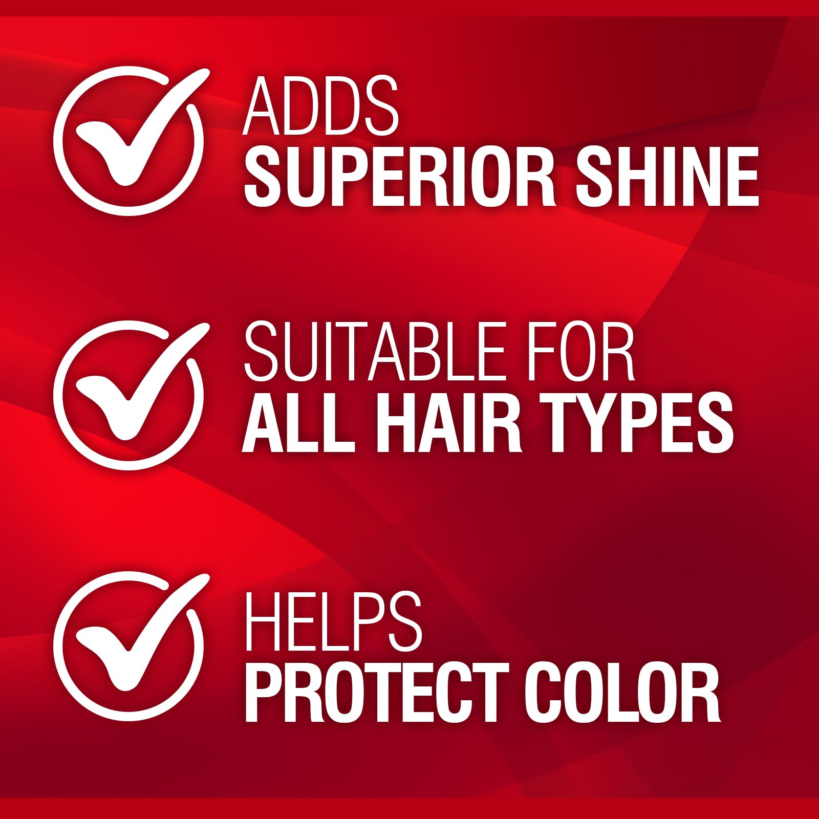 CHI cationic hydration interlink formula for strengthening damaged color treated hair.