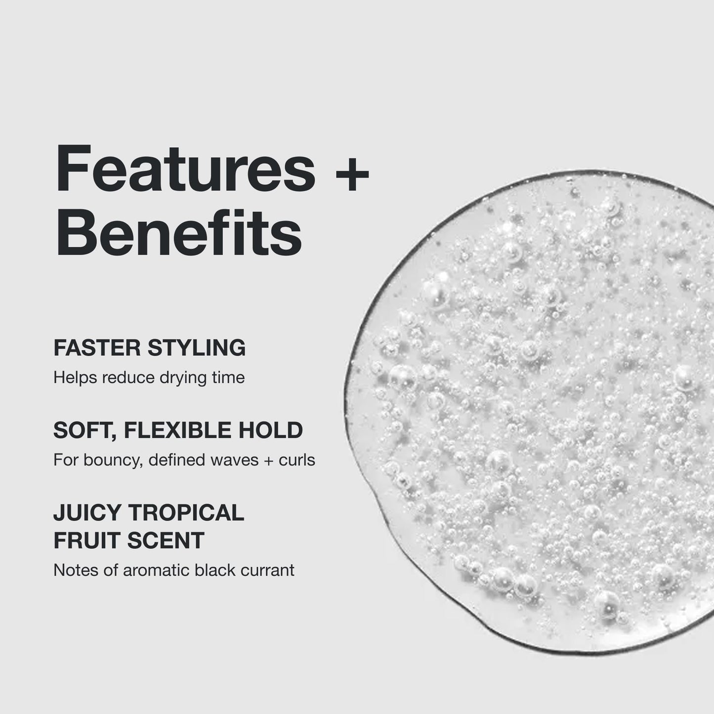 Paul Mitchell Flexible Style Round Trip bottle showing instructions and ingredients for curly hair