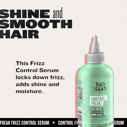 TIGI Hair Serum for curly or coarse hair heat protection benefits