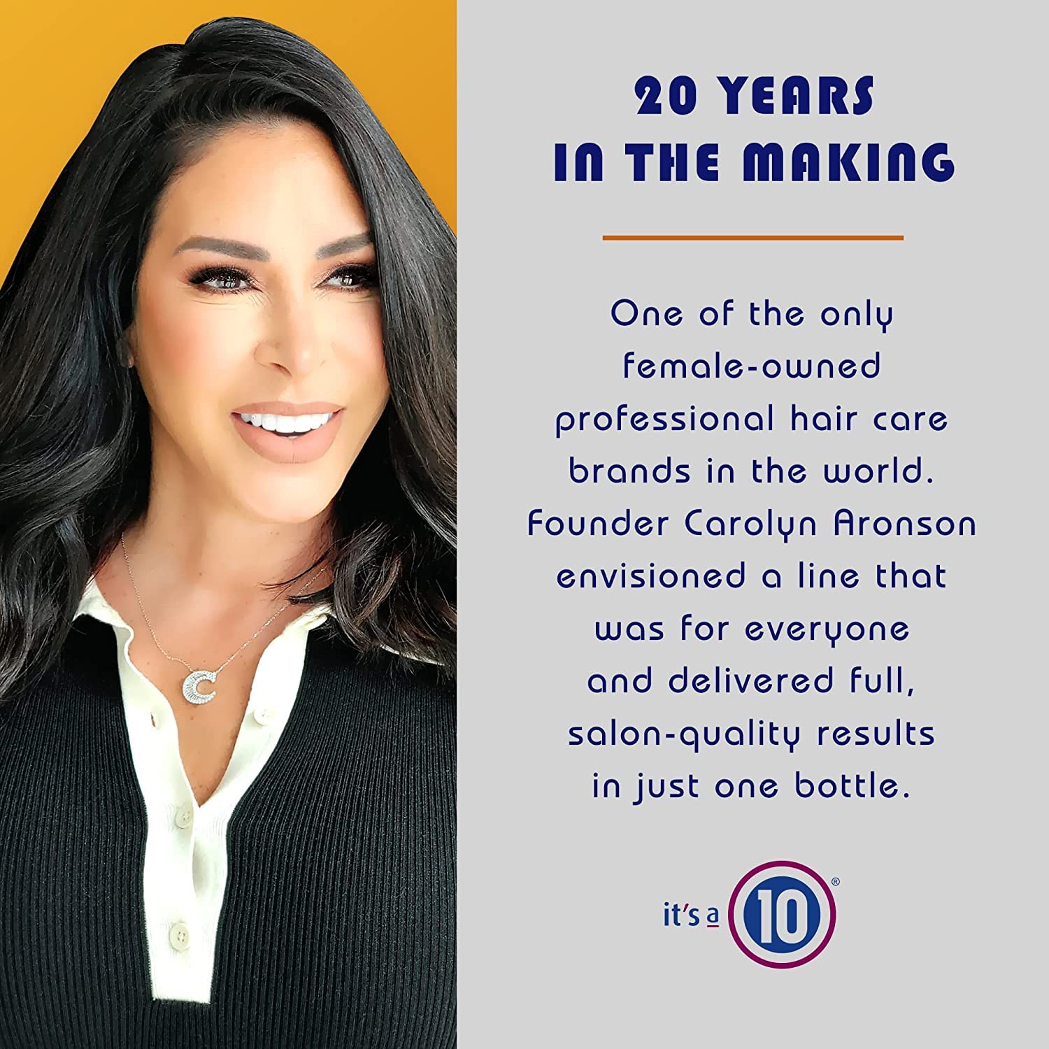It's a 10 Haircare Keratin leave-in treatment bottle highlighting thermal protection benefits.