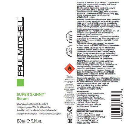 Professional hair smoothing serum by Paul Mitchell for reducing blow dry time and protecting from heat