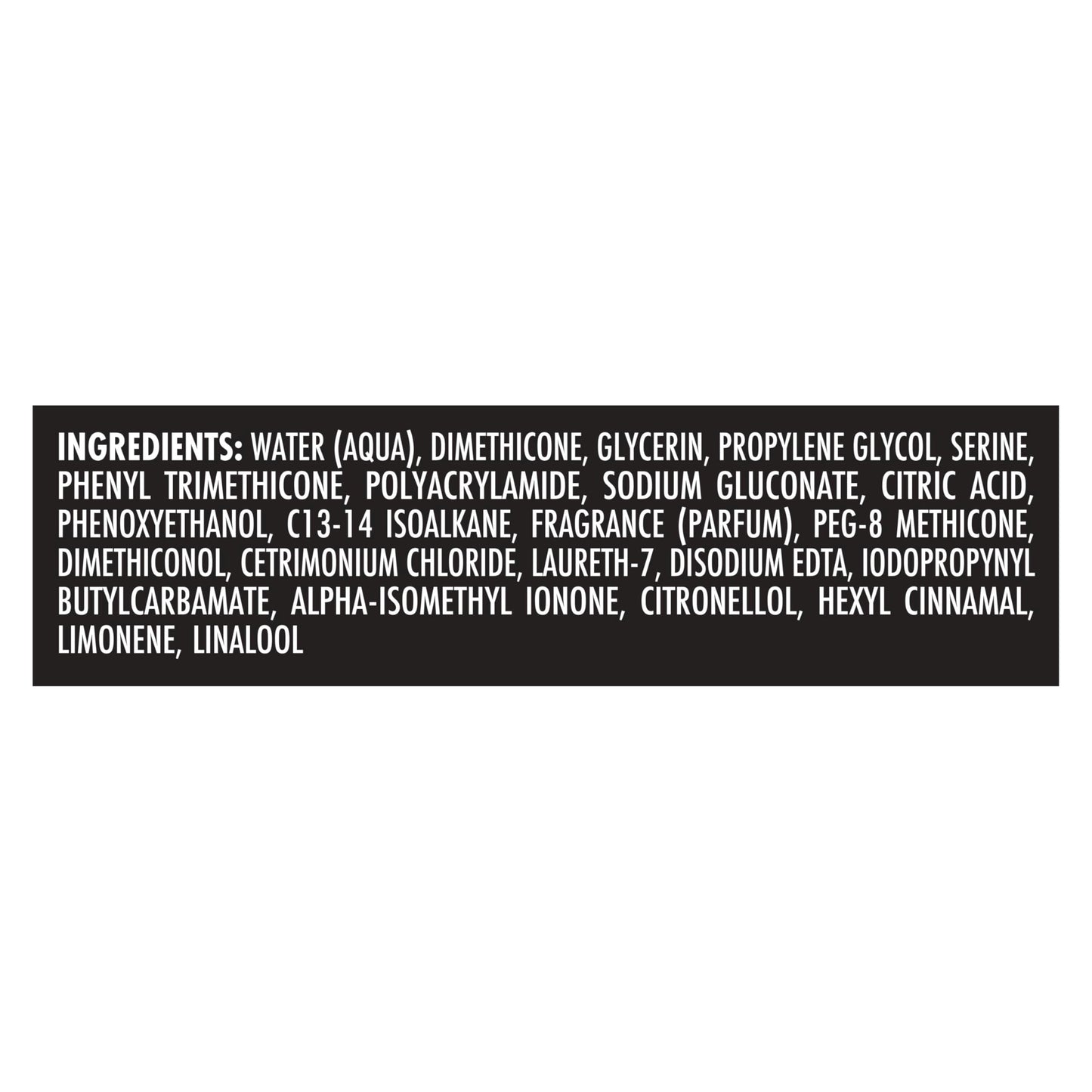 A three point three fluid ounce bottle of Nexxus Keraphix hair protein repair serum