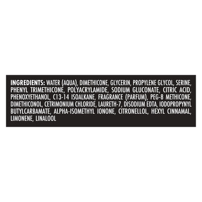 A three point three fluid ounce bottle of Nexxus Keraphix hair protein repair serum
