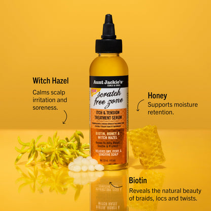 Aunt Jackie's Braid and Twist Collection itch serum application nozzle detail