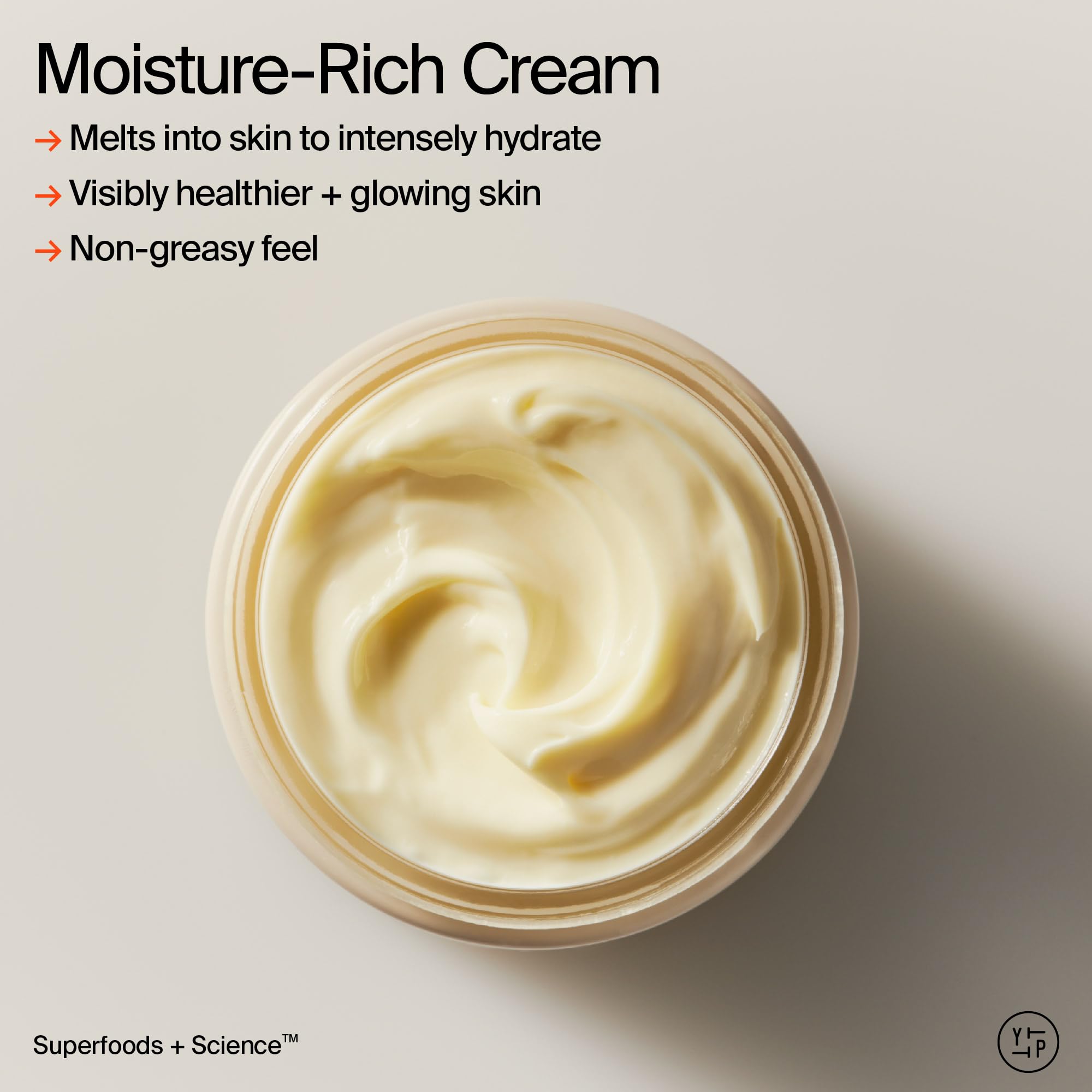 Texture shot of Youth To The People firming body moisturizer
