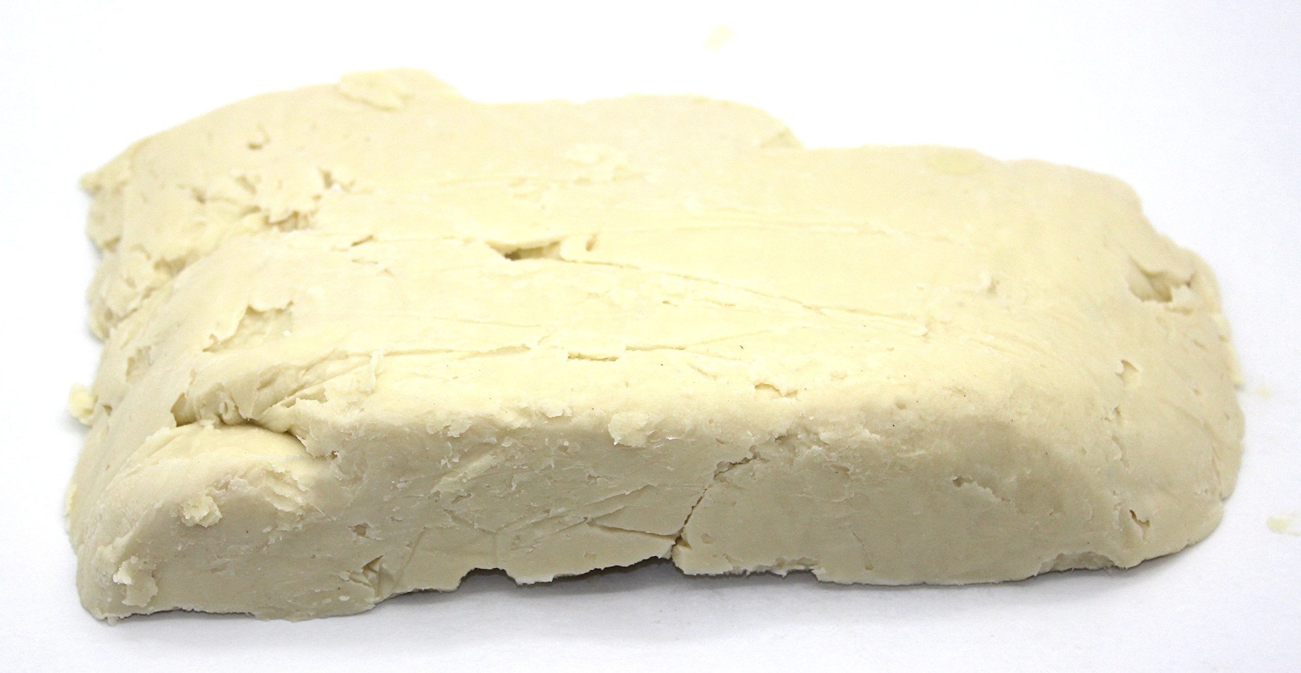 Authentic raw shea butter texture for skincare and beauty