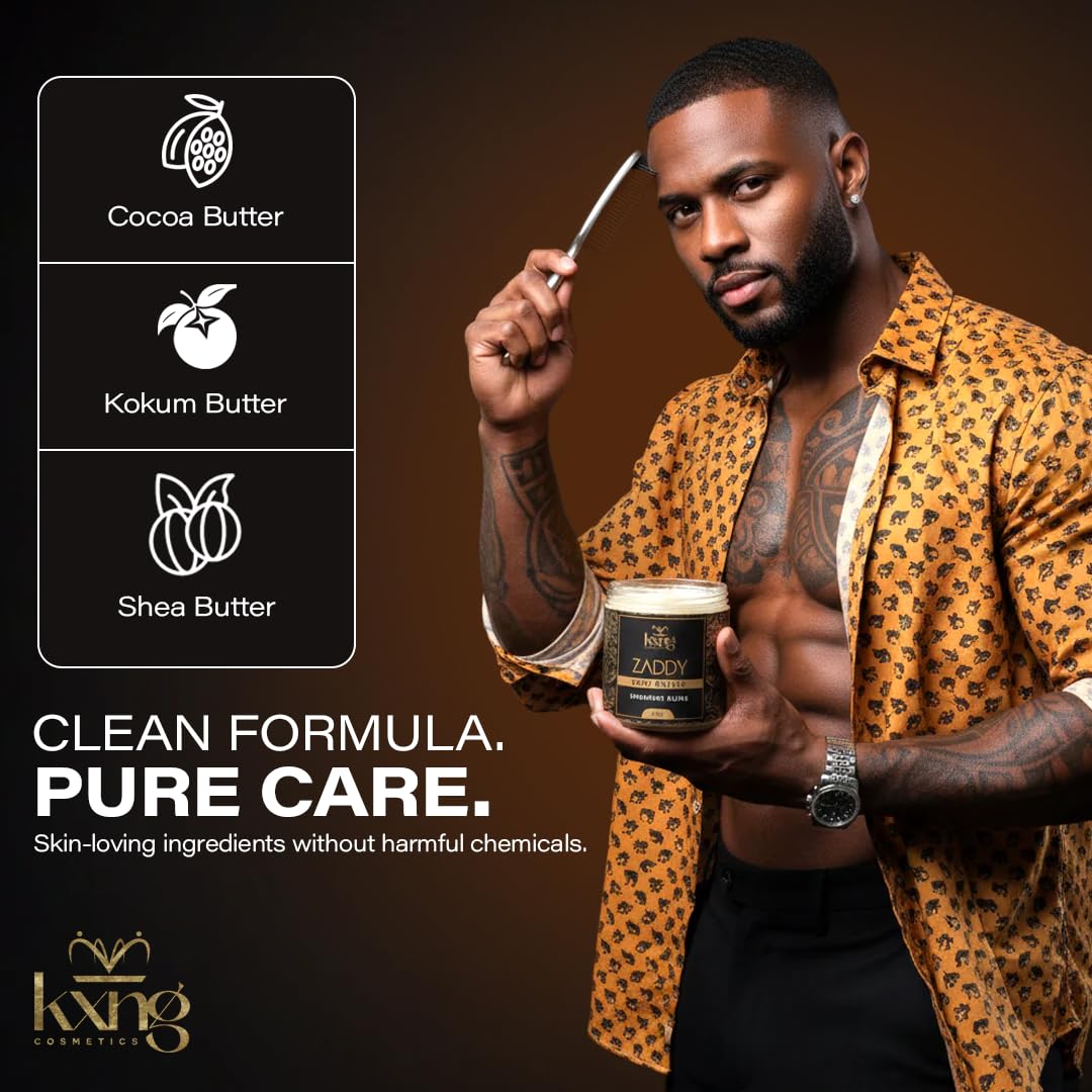 Kxng Cosmetics Zaddy body butter jar 4 fluid ounces