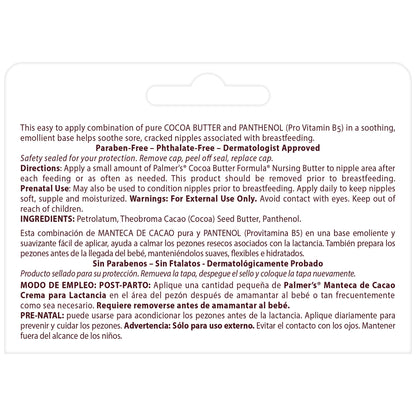 Authentic Palmers Cocoa Butter Formula Nursing Butter tube from USA