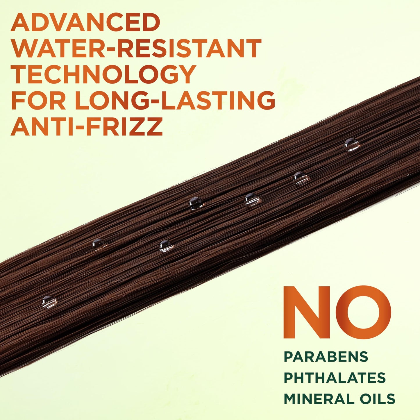 Side view of Garnier Fructis sleek and stay heat styling protectant bottle