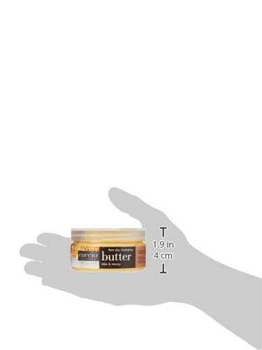 Applying Cuccio Naturale butter blend to dry skin