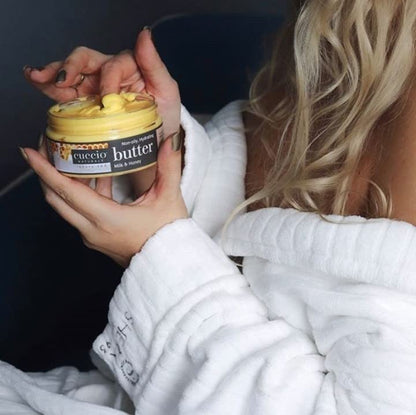 Cuccio Milk and Honey moisturizing cream top view