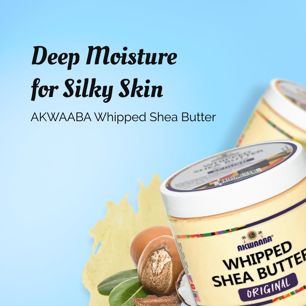Akwaaba whipped shea butter texture closeup
