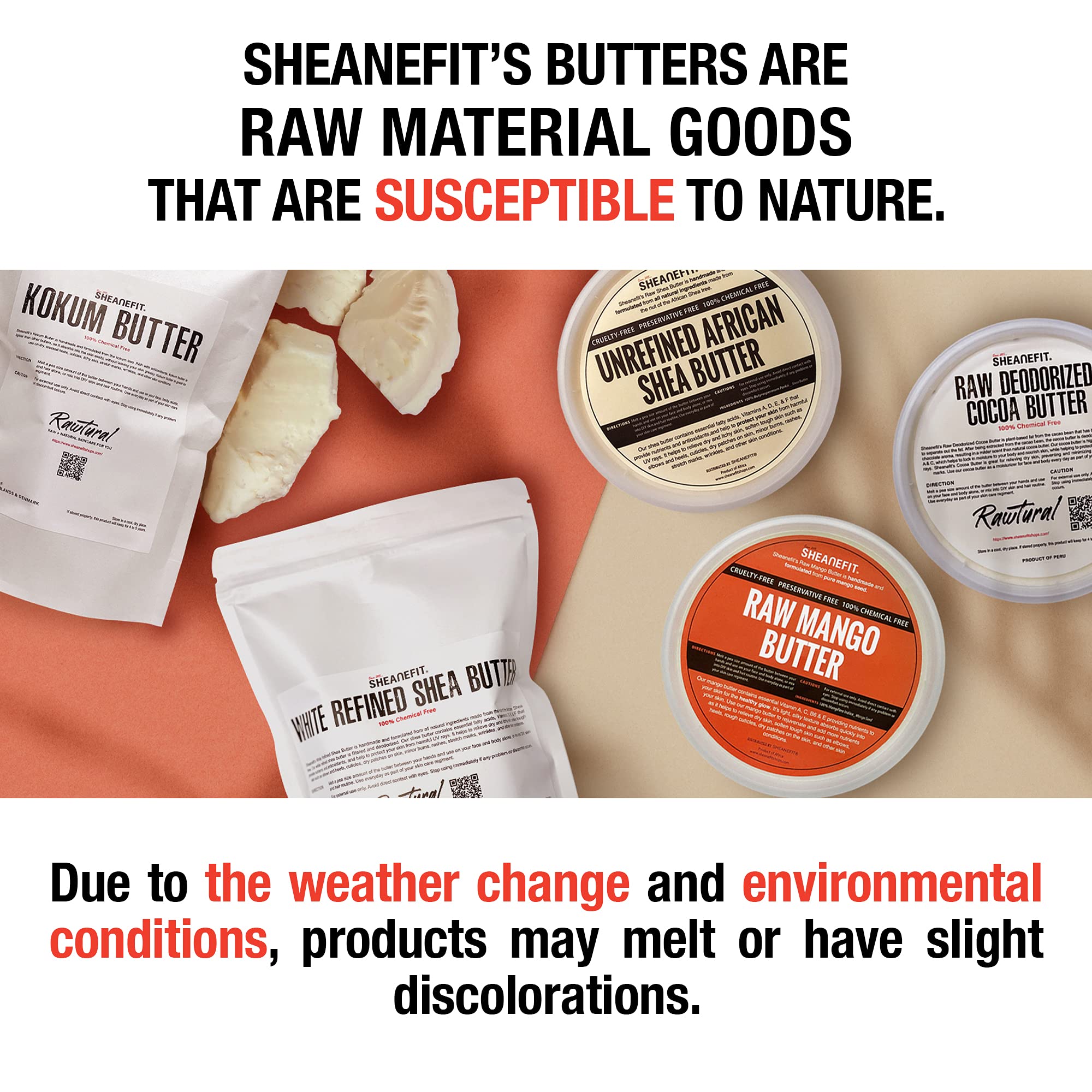 Hand applying Sheanefit African Shea Butter on skin