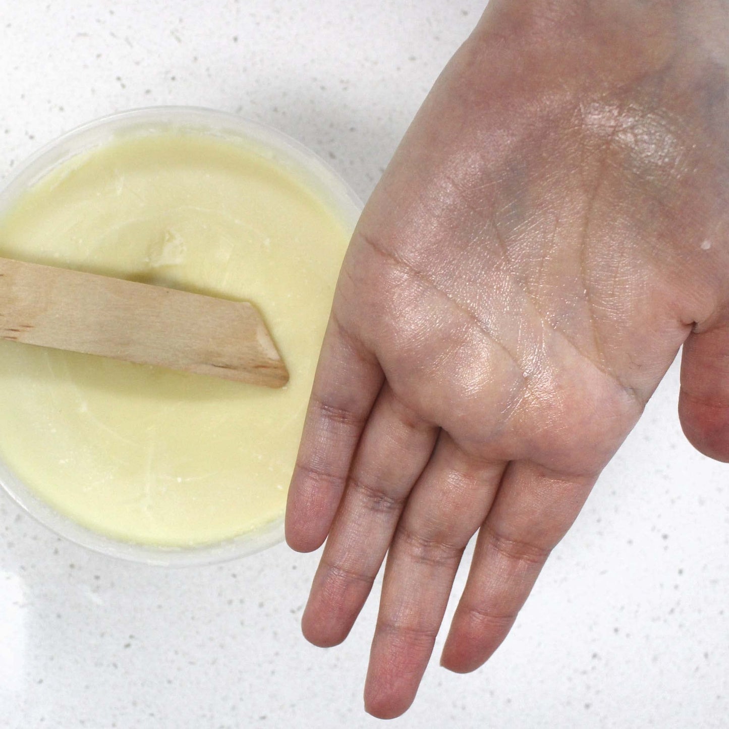 Authentic Sheanefit raw shea butter labeling detail
