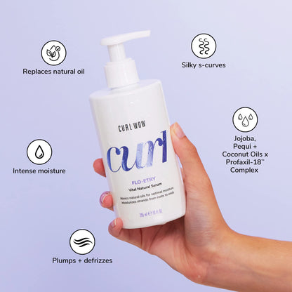 Color Wow Curl Wow Flo-etry weightless non greasy curly hair serum