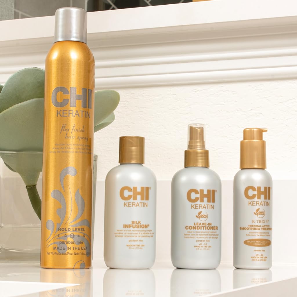 CHI Keratin Silk Infusion leave in reconstructing complex premium hair treatment