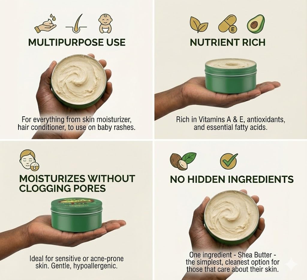 Nimba Foods whipped body butter for stretch mark care