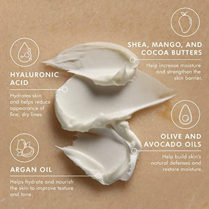 Moroccanoil body butter creamy texture closeup