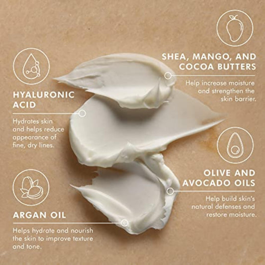 Moroccanoil body butter creamy texture closeup