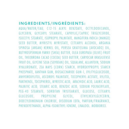 Open jar of Moroccanoil Fragrance Originale body cream