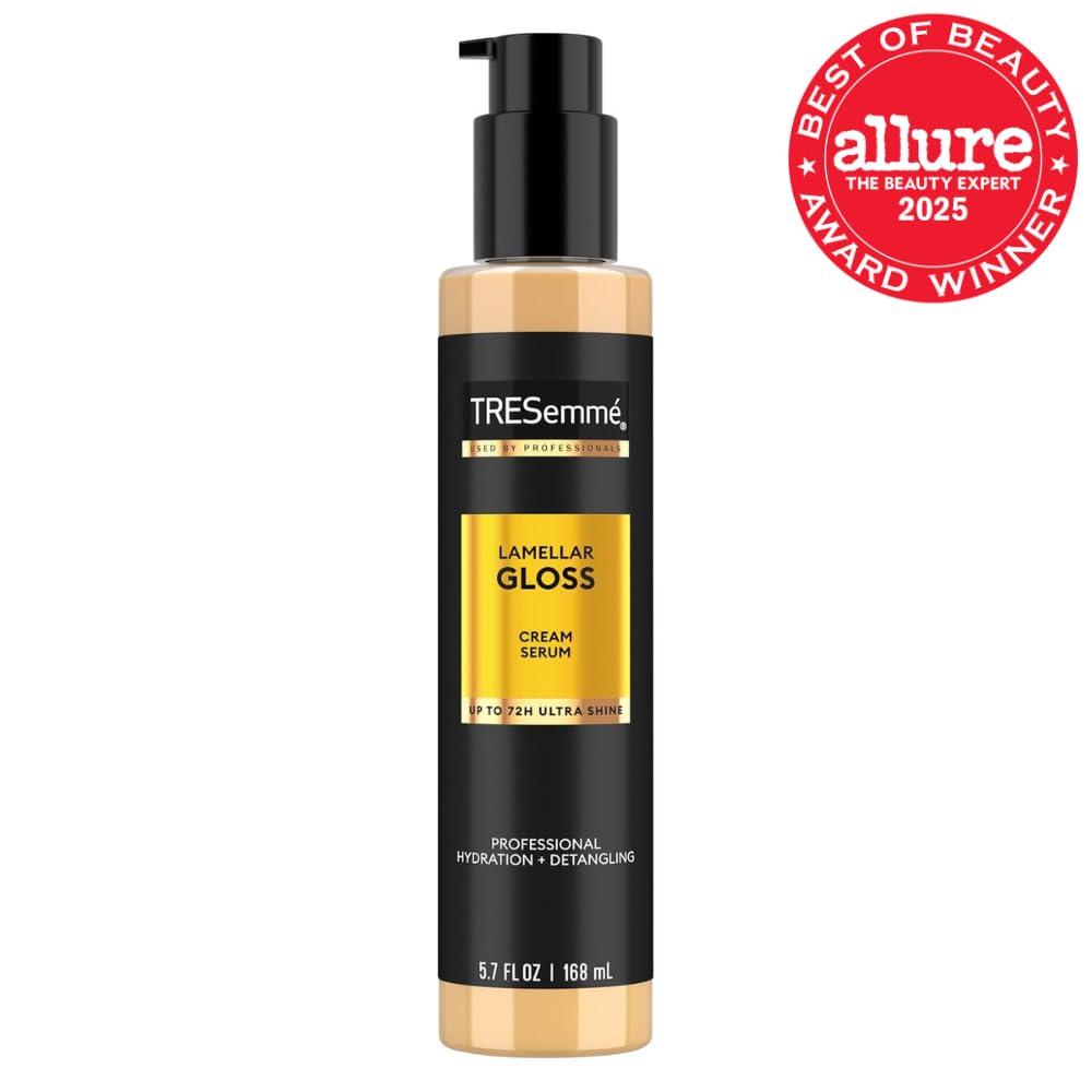 Tresemme Lamellar Gloss cream serum 5.7 fluid ounces bottle