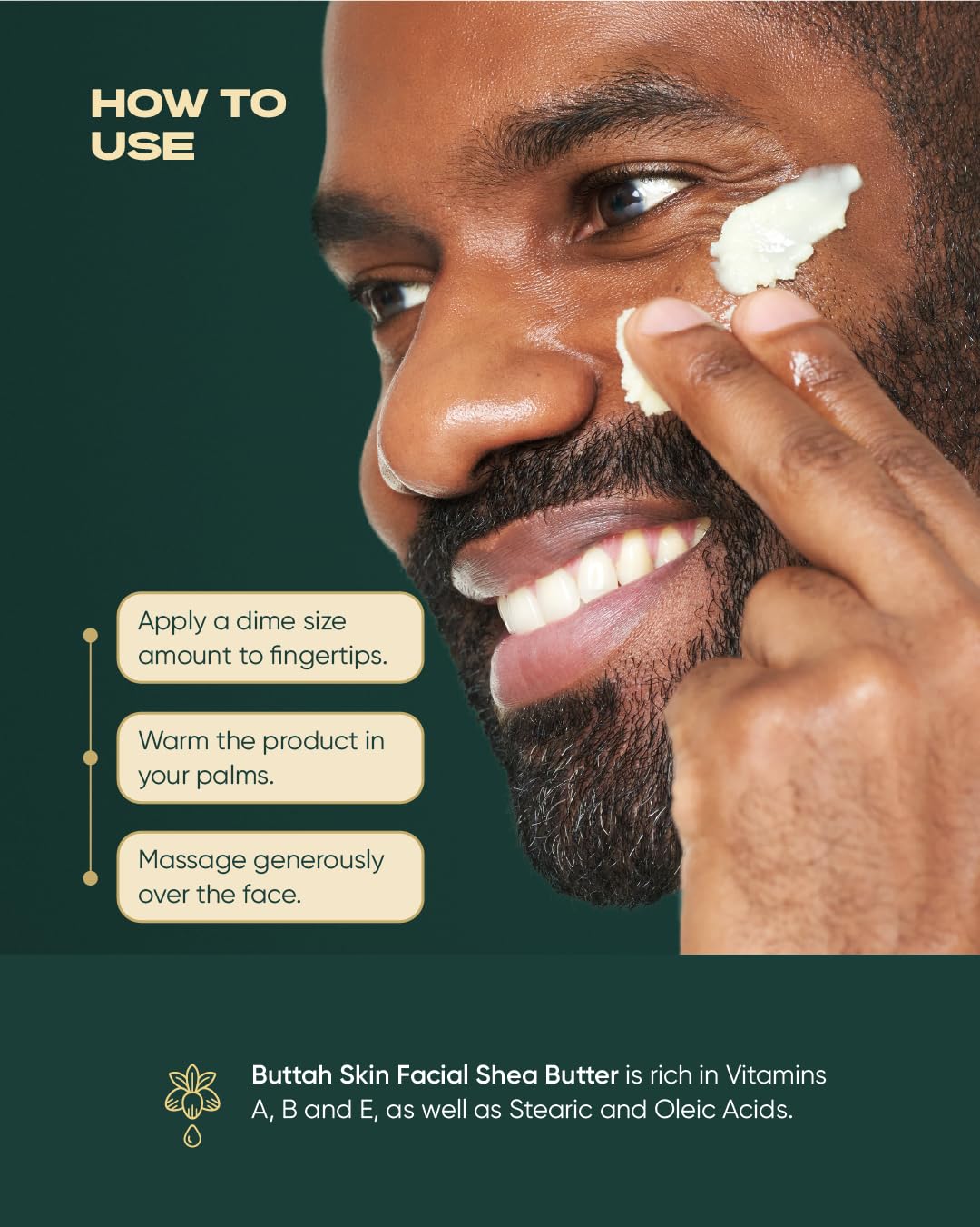 Buttah Skin Facial Shea Butter side label details