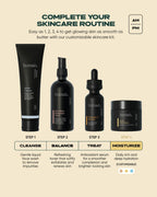 Back label of Buttah By Dorion Renaud Facial Shea Butter showing organic ingredients