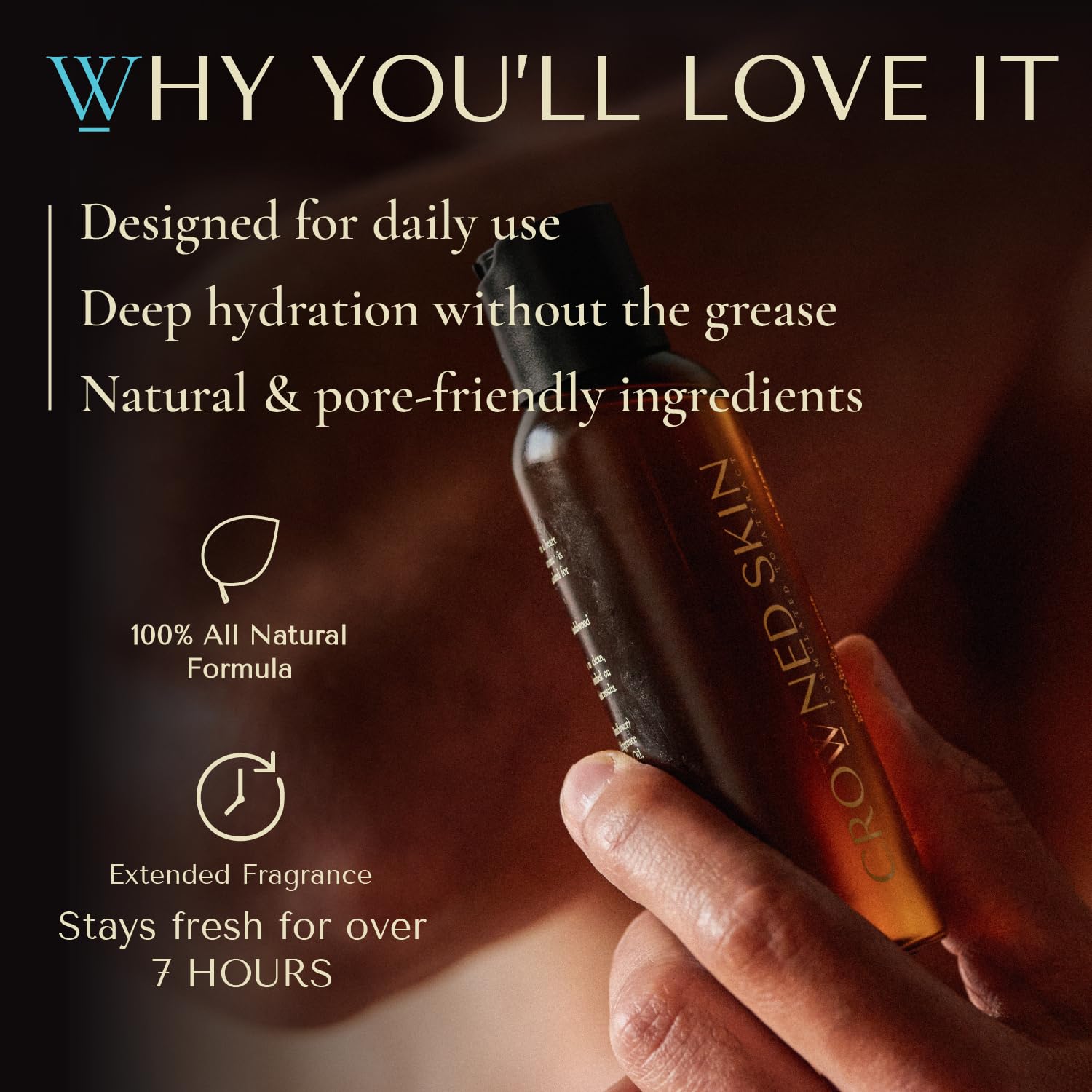 Reign body butter and oil cologne premium skincare packaging