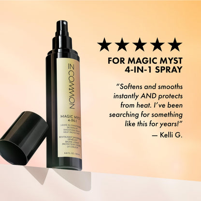 Authentic IN COMMON imported beauty hair elixir product packaging