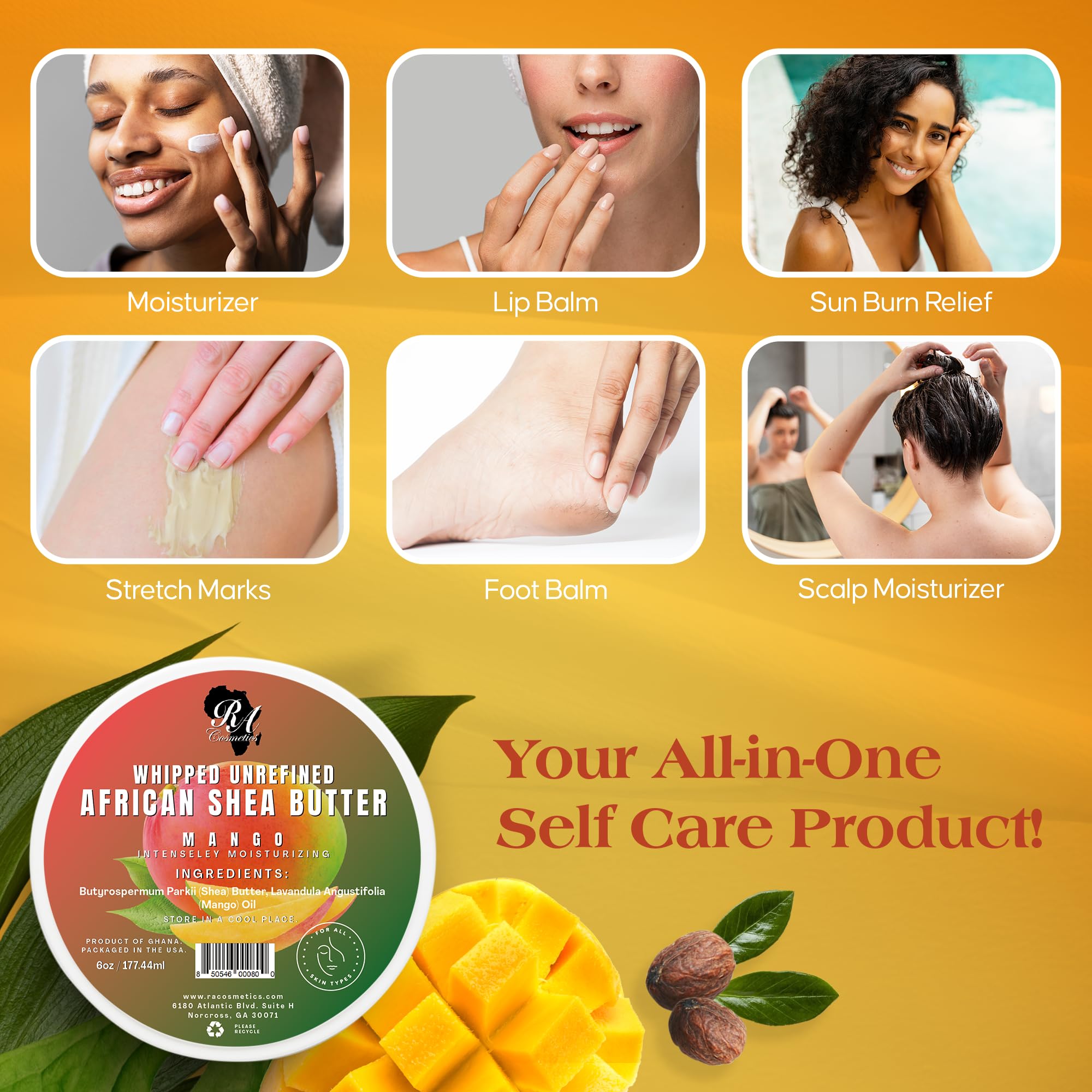 Handcrafted African shea butter from Ghana