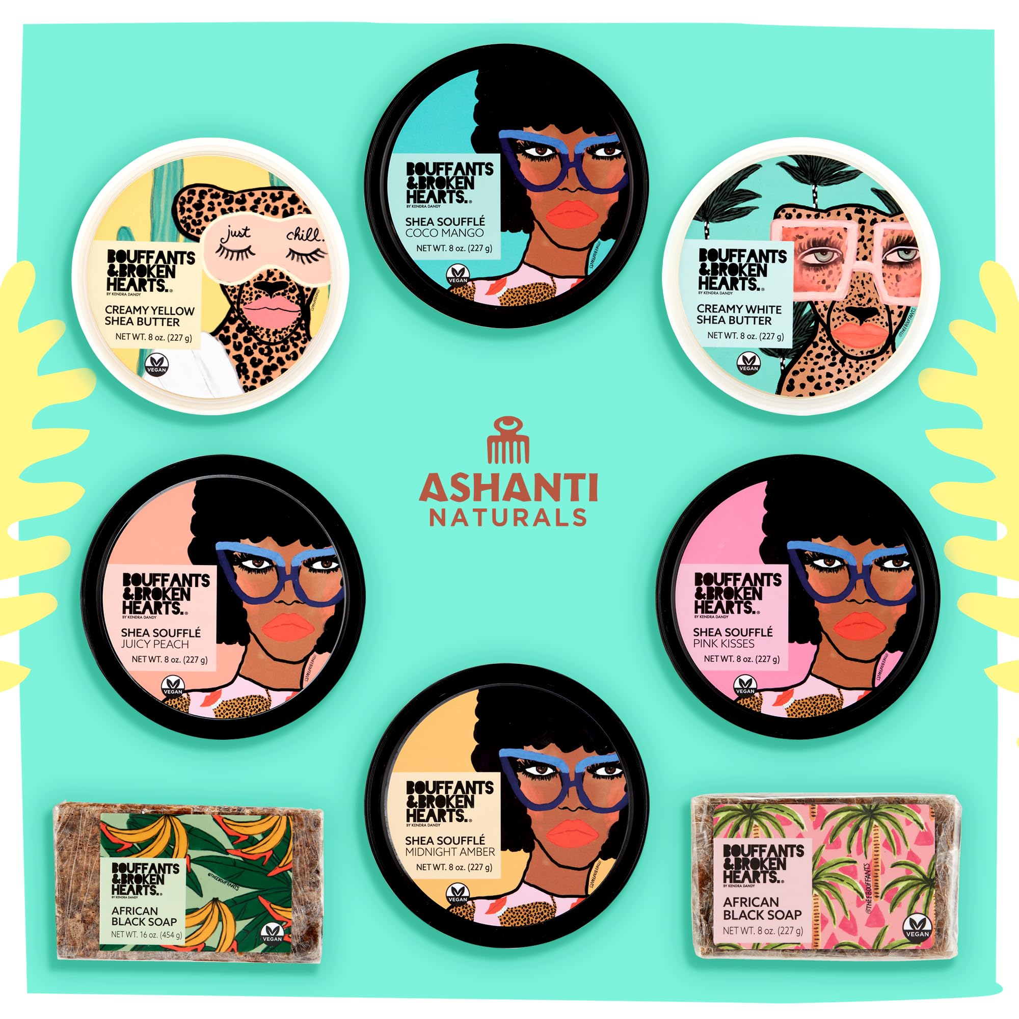 Application of Ashanti Naturals whipped shea butter on skin