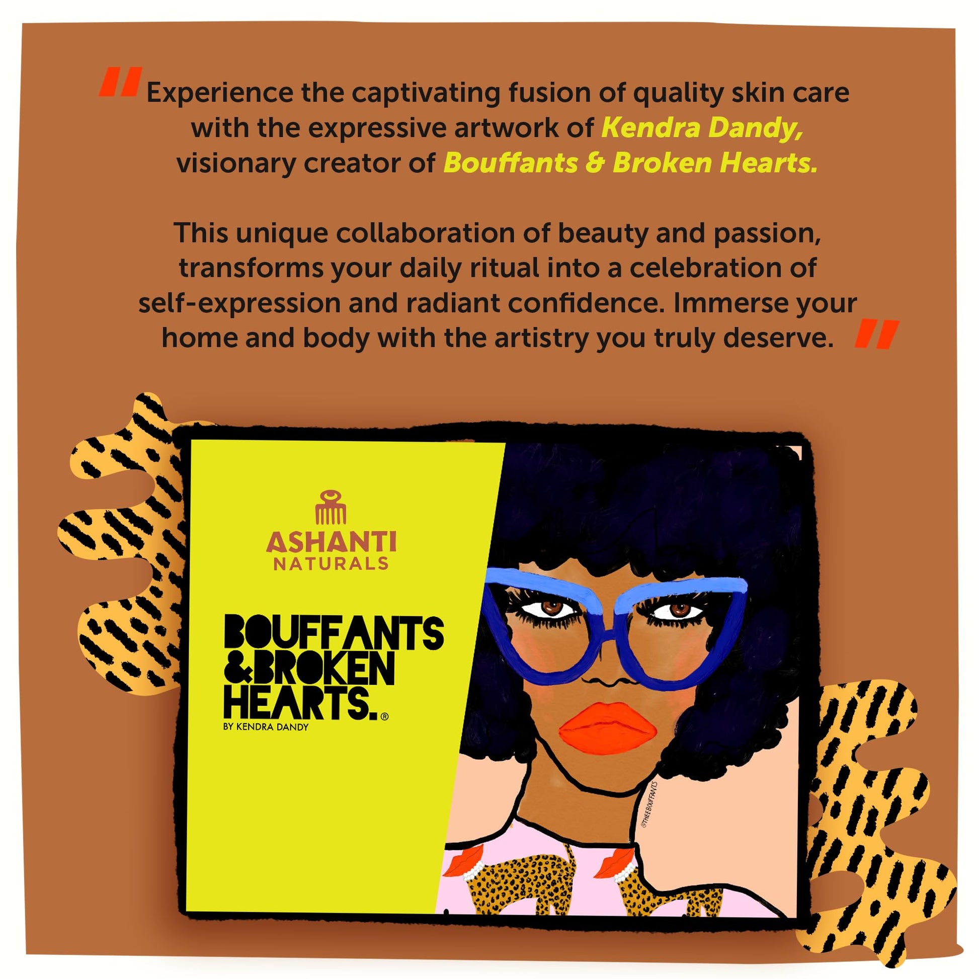 Ashanti Naturals authentic imported skincare product packaging