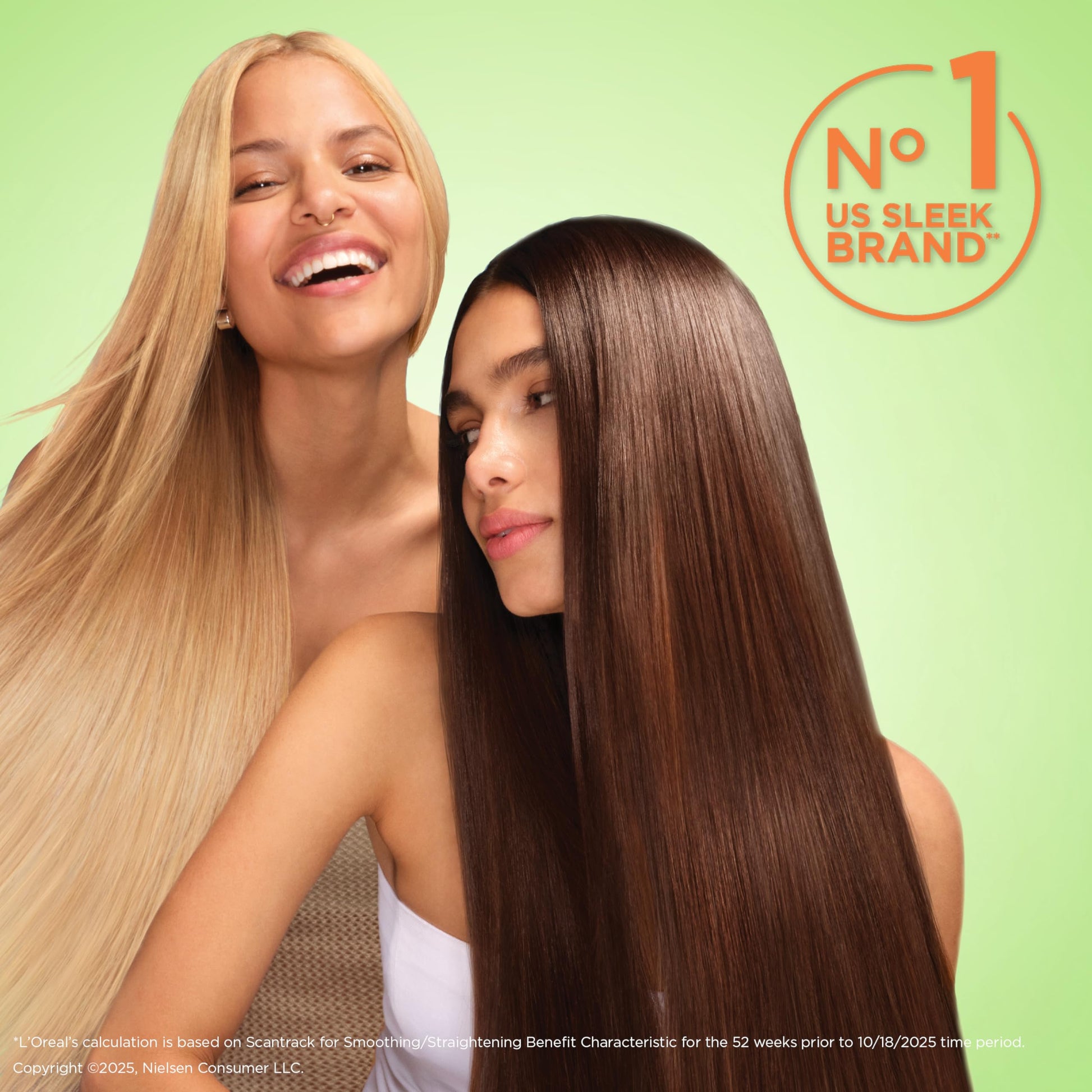 Authentic USA imported Garnier Fructis hair smoothing serum showing the packaging dimensions