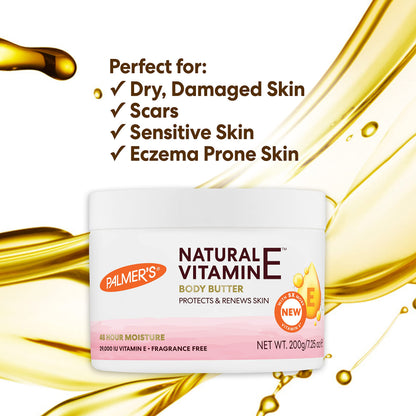 7.25 Ounce Palmer's Vitamin E body butter jar