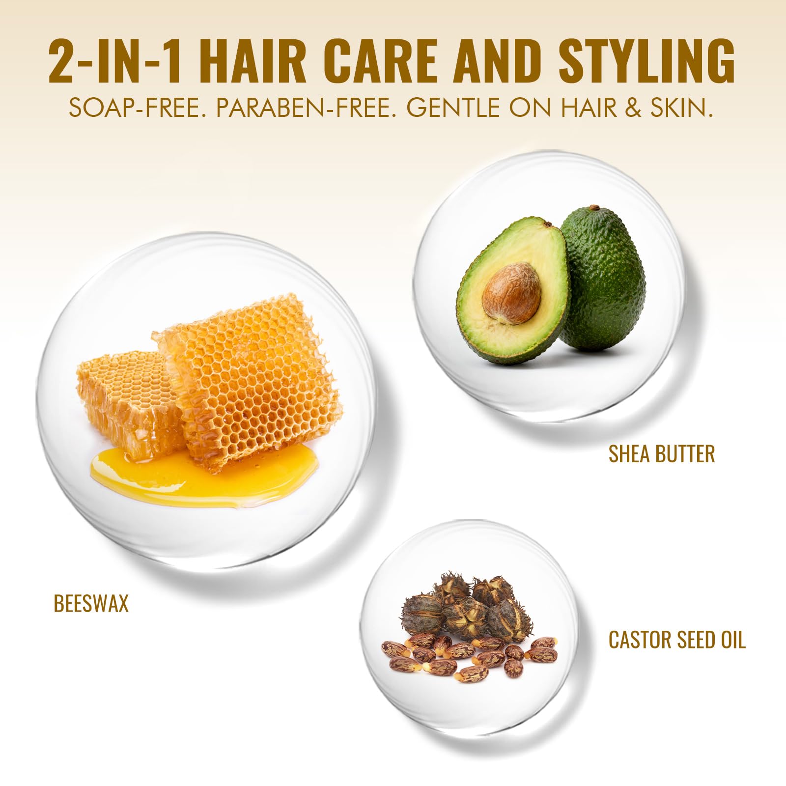 Dolahair Hair Wax Stick travel friendly mess free applicator