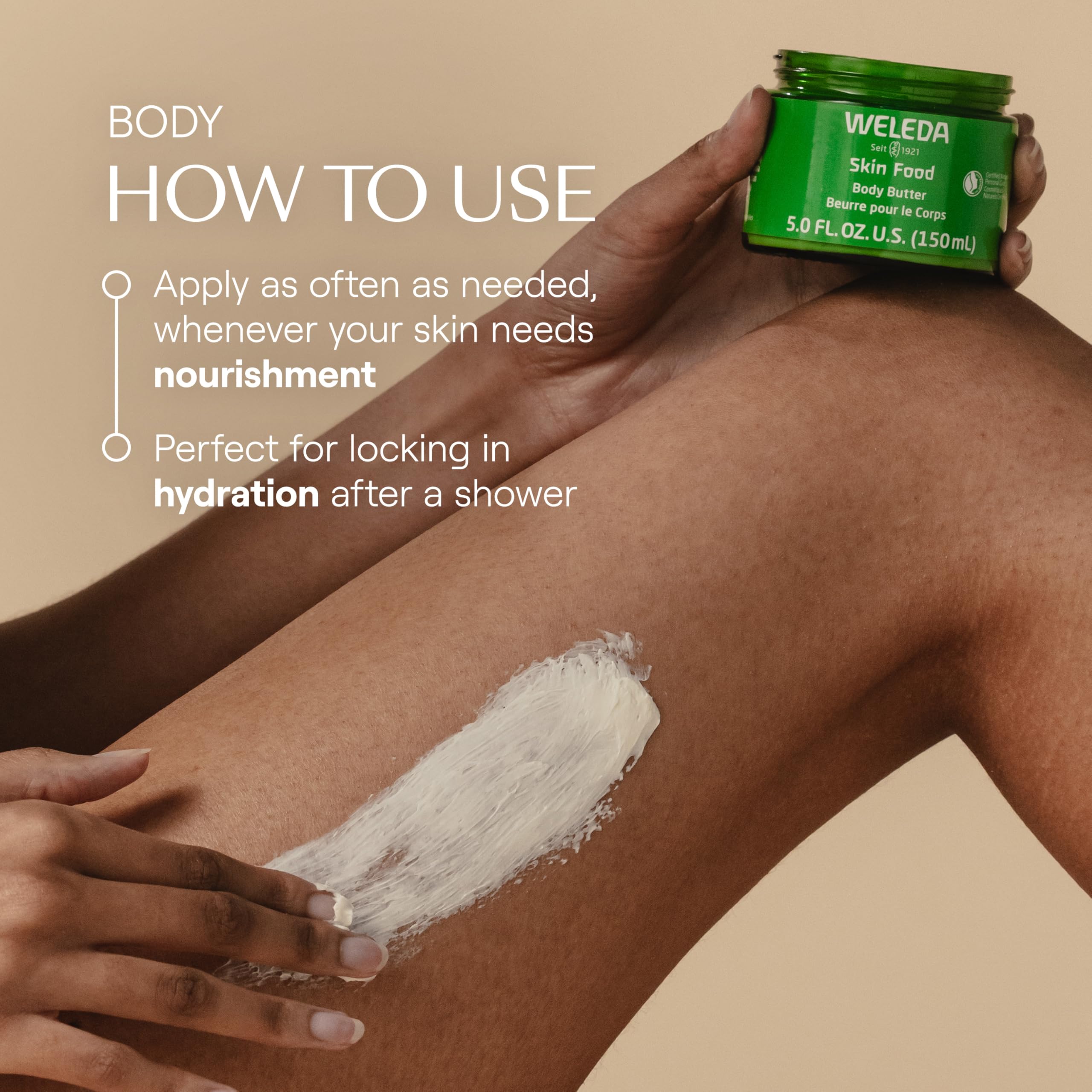 Weleda Skin Food Body Butter ingredient highlight shea and cocoa butter