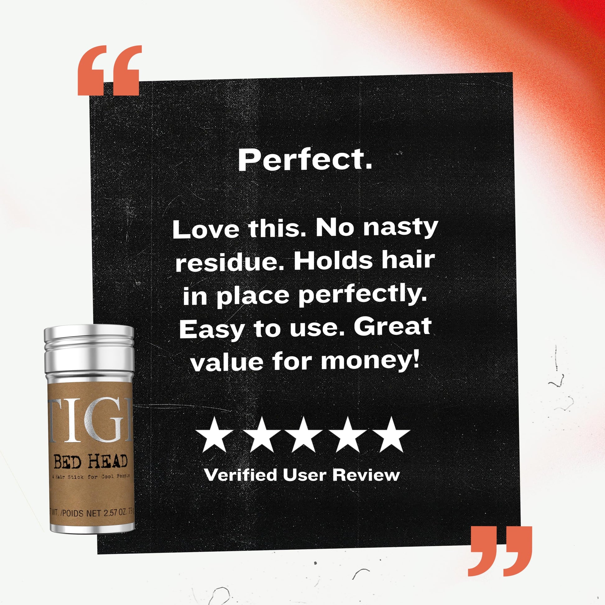 TIGI Bed Head Hair Wax Stick imported authentic beauty product