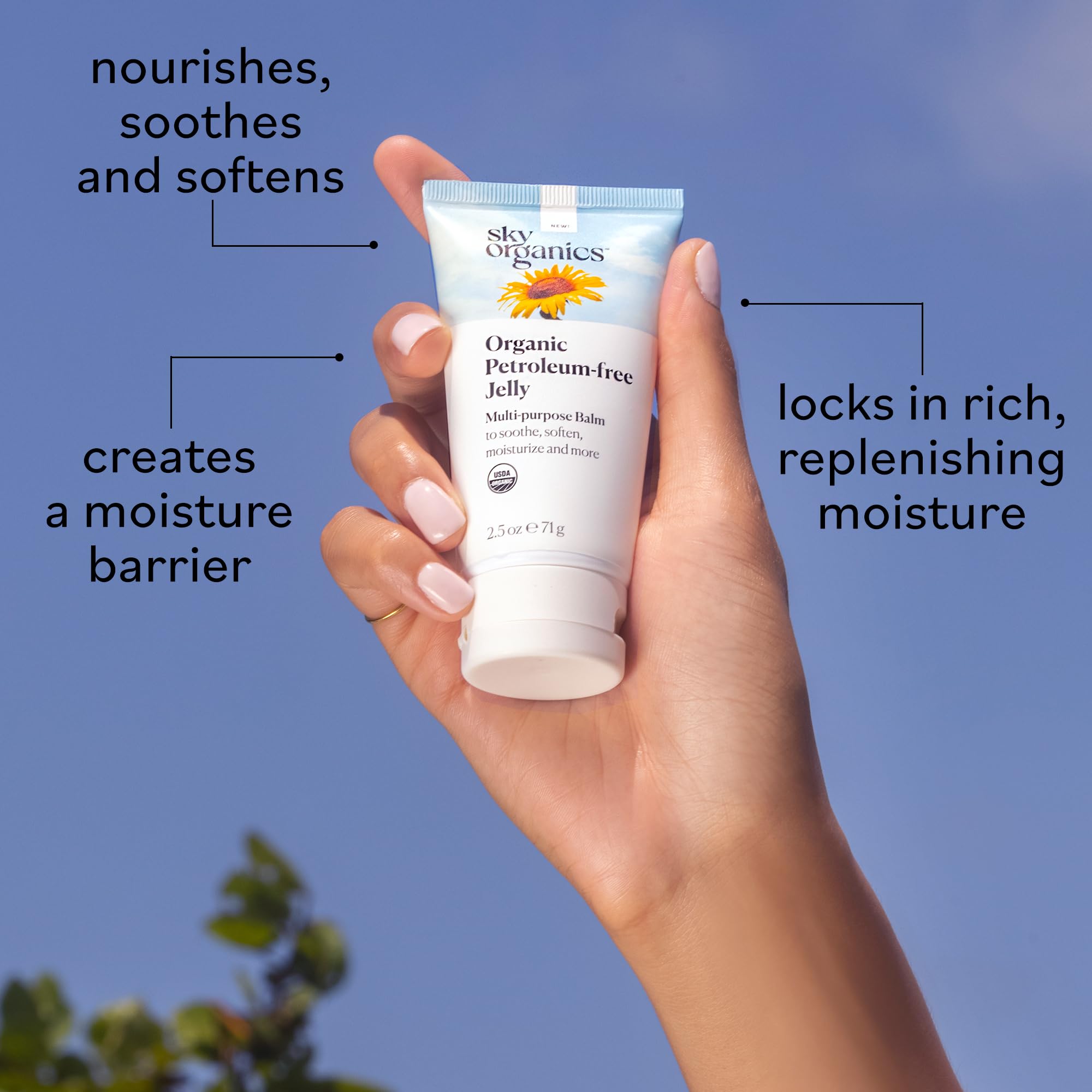 Sky Organics skin care balm ingredient highlight