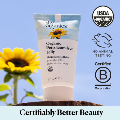 Sky Organics organic shea butter balm 2.5 ounces container