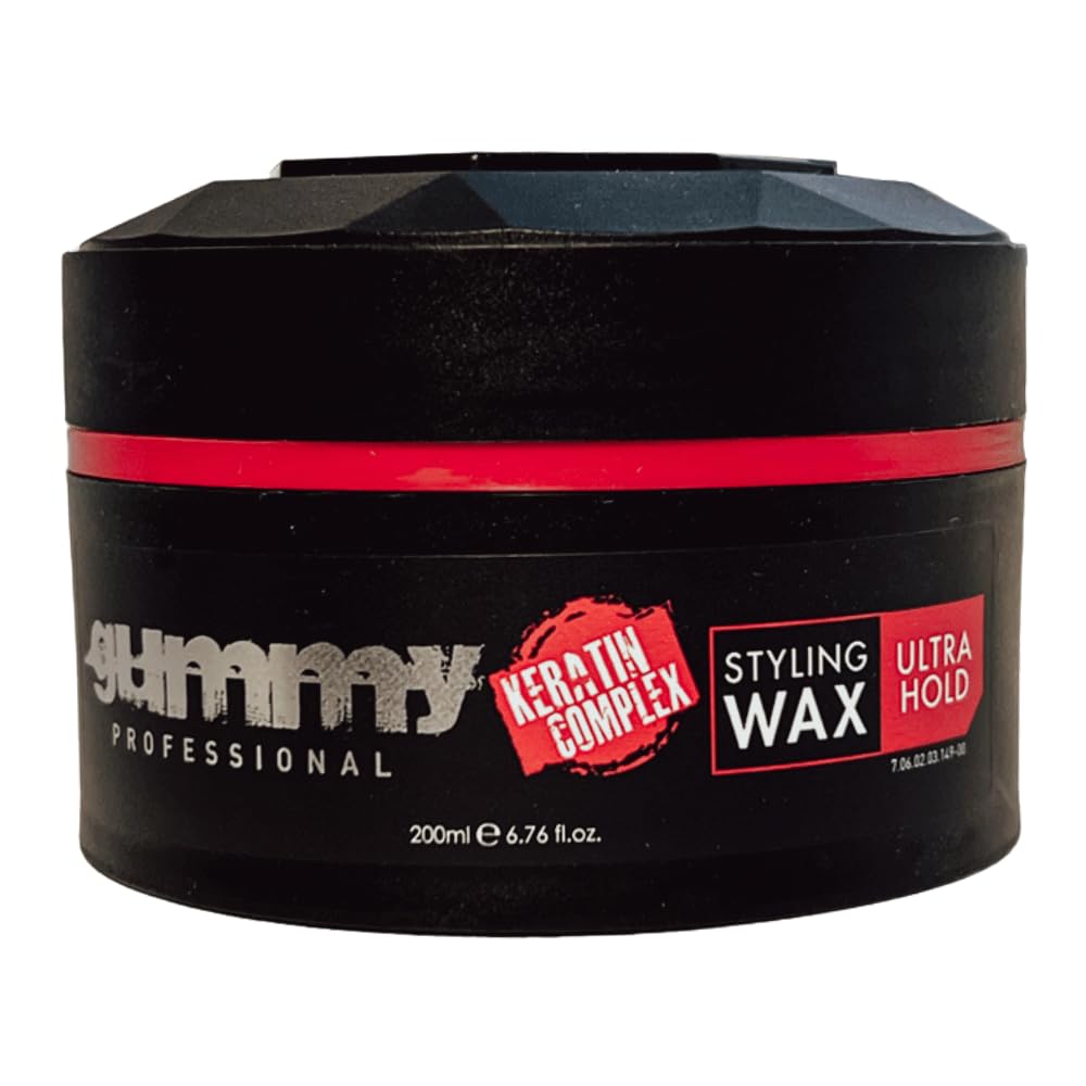 Gummy Professional hair wax 200ml jar product packaging