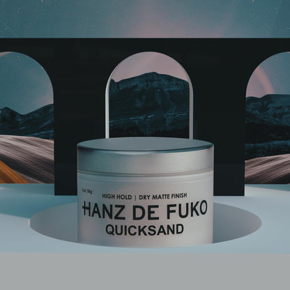 Authentic imported Hanz de Fuko matte finish product for thin hair