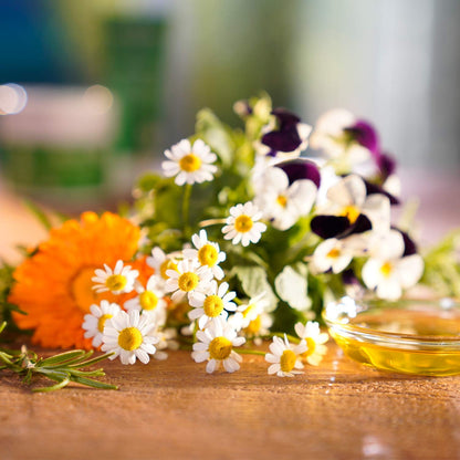 Texture of Weleda Skin Food whipped body butter
