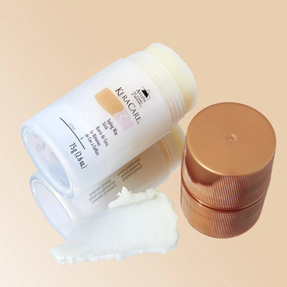 Authentic USA imported KeraCare styling stick side view showing product details