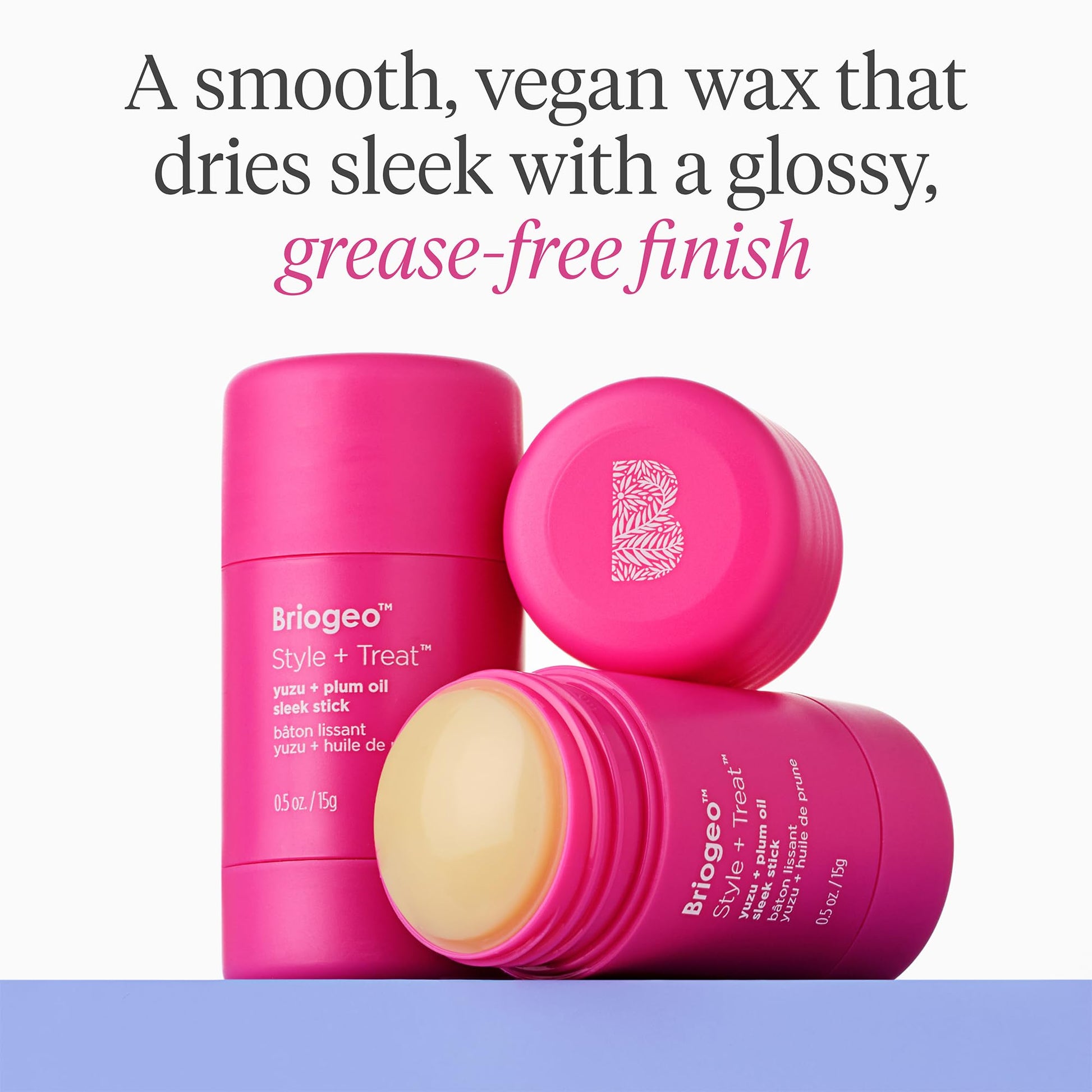 Briogeo non greasy travel friendly wax hair stick product details