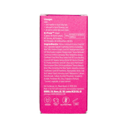 Briogeo style and treat hair stick compact size for travel use