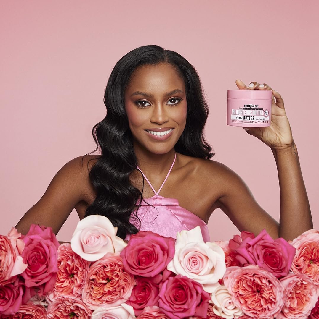Soap And Glory body butter texture and creamy consistency