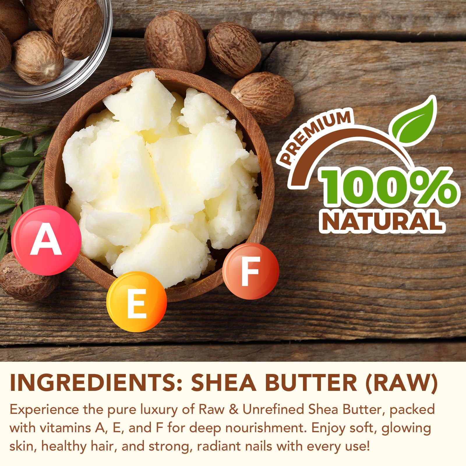 Generisch shea butter natural texture close up